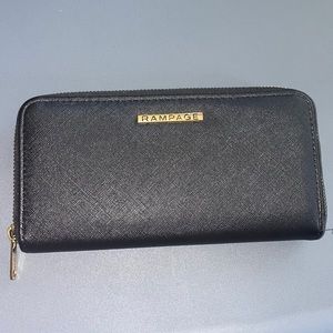 black wallet, great size